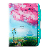 Записная книжка подарочная на замке, А6+, 48 листов, линия, Кошечка, микс, 9630225 Записная книжка подарочная на замке, А6+, 48 листов, линия, Кошечка, микс, 9630225