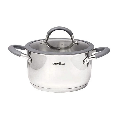  Кастрюля с крышкой Servitta 4 л.  Kitchen Fantasy Sr0105 