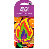 Ароматизатор подвесной AVS AFP-007 Fire Fresh (аром. Tropical garden/Тропический сад) Ароматизатор подвесной AVS AFP-007 Fire Fresh (аром. Tropical garden/Тропический сад)