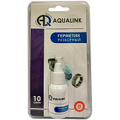  Анаэробный клей-герметик AQUALINK разборный 10г синий (блистер) 