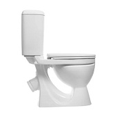 Унитаз-компакт Стандарт стандарт к/в с арматурой и сиденьем Sanita Унитаз-компакт Стандарт стандарт к/в с арматурой и сиденьем Sanita