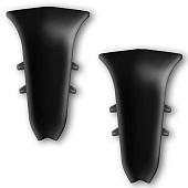 Угол внутр. Идеал Классик 55мм Черный (2шт) Угол внутр. Идеал Классик 55мм Черный (2шт)