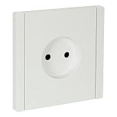 Розетка встраиваемая без заземления, цвет белый, IEK FORTE&PIANO Розетка встраиваемая без заземления, цвет белый, IEK FORTE&PIANO
