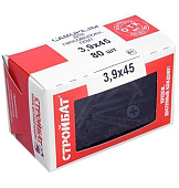 Саморезы для гипсоволокнистых плит 3,9х45 (80 шт) 