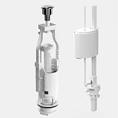 Арматура для бачка ECO 11 нижн вход 1/2 пластик 030311 Berges Арматура для бачка ECO 11 нижн вход 1/2 пластик 030311 Berges