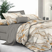  Комплект постельного белья, мрамор, полутороспальный, бязь, 1191 