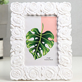  Фоторамка 10х15 пластик Пышные розы 16х21 9734581 