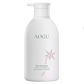  Гель для душа AOGU с цветочным ароматом для очищения и питания 550мл 