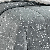  Комплект постельного белья 2 спальный Cleo сатин Notte Bianca с одеялом 22/017-NBO 