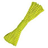  Шнур капроновый 3,0мм, 20м, повыш. плотн., цветной, Репшнур 