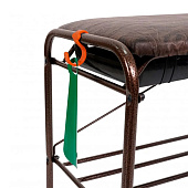 Подставка для обуви Альфа 33 с сиденьем и ящиком, коричневый ПДОА33СЯЧ Подставка для обуви Альфа 33 с сиденьем и ящиком, коричневый ПДОА33СЯЧ