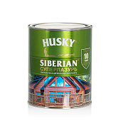 HUSKY SIBERIAN Суперлазурь тиковое дерево 0,9 л HUSKY SIBERIAN Суперлазурь тиковое дерево 0,9 л