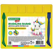  Доска для лепки А5 Brauberg Kids, с отделениями, 2 стека, 271145 