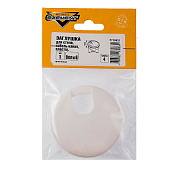 Заглушка для стола кабель-канал пласт.белая "Element" Заглушка для стола кабель-канал пласт.белая "Element"