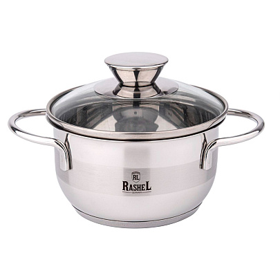  Кастрюля 1,5 л Rashel Берта  индукция R-1500x 