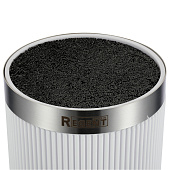 Подставка для ножей 22х11см, пластик,белый, Linia BLOCK 93-KN-WB-25W Подставка для ножей 22х11см, пластик,белый, Linia BLOCK 93-KN-WB-25W