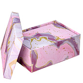 Подарочная коробка «Amethyst», pink (23х16х9.5) Подарочная коробка «Amethyst», pink (23х16х9.5)