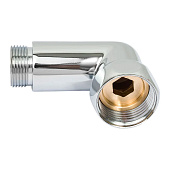 Соединение угловое для полотенцесушителя 1"гх3/4"ш К3-LFM043 (2 шт.)