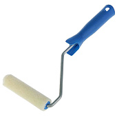 Мини-валик в сборе Лаки 110мм, велюр, шерсть, ворс 4мм, АКОР Мини-валик в сборе Лаки 110мм, велюр, шерсть, ворс 4мм, АКОР