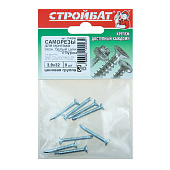  Саморезы для монт.окон оцинк.с буром 3,9х32 (8 шт) 