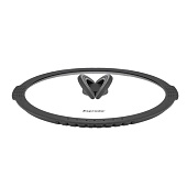 Крышка 26 см стекло силикон Practico Esprado PR3G260E110 Крышка 26 см стекло силикон Practico Esprado PR3G260E110