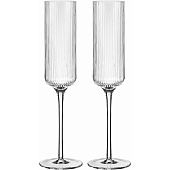 Набор бокалов для шампанского BILLIBARRI Krisium 240мл, 2шт 900-466 Набор бокалов для шампанского BILLIBARRI Krisium 240мл, 2шт 900-466