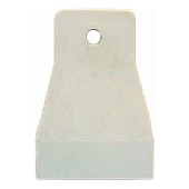 Шпатель резиновый белый 40 мм Шпатель резиновый белый 40 мм