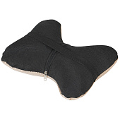  Подушка на подголовник AIRLINE Алькантара Бежевая 