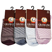 Женские носки Grand Line, арт. Ж-99, диагональные полоски, р. 23 (н) Женские носки Grand Line, арт. Ж-99, диагональные полоски, р. 23 (н)