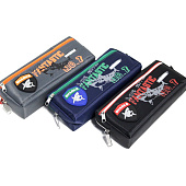 Пенал мягкий объемный deVENTE Shark, 21х9х4,5см, с карманом, текстиль, на молнии, 7029337 Пенал мягкий объемный deVENTE Shark, 21х9х4,5см, с карманом, текстиль, на молнии, 7029337