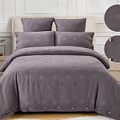 Комплект постельного белья Cleo Organic Cotton, евро, 4 наволочки, вареный хлопок, 31/004-OC Комплект постельного белья Cleo Organic Cotton, евро, 4 наволочки, вареный хлопок, 31/004-OC