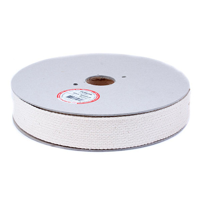  Ремень хлопковый 40мм (бежевый 30м) 