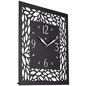 Часы настенные Элегия Рубин 41х41 см металл черный 4242-001B Часы настенные Элегия Рубин 41х41 см металл черный 4242-001B