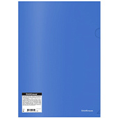 Папка-уголок А4 ErichKrause Glossy Vivid, полупрозрачная, 160 мкм, ассорти, 55133 Папка-уголок А4 ErichKrause Glossy Vivid, полупрозрачная, 160 мкм, ассорти, 55133