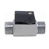 Кран шар баб мини 1/2" НН хром Кран шар баб мини 1/2" НН хром