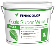 Краска для потолков Finncolor OASIS SUPER WHITE 9л