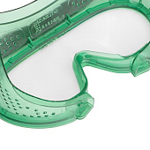 Очки закрытые "Эргономичные" с прямой вентиляцией, поликарбонат, Сибртех