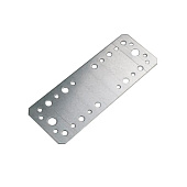  Пластина крепежная 180х65х1,5-1,7мм цинк, упак 25шт 