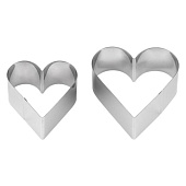 Набор форм для выпечки Mallony TORTA сердце 108349 Набор форм для выпечки Mallony TORTA сердце 108349