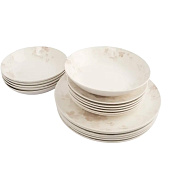 Сервиз обеденный,18 пр,белый, Florance ANLAF-MB2810-SET Сервиз обеденный,18 пр,белый, Florance ANLAF-MB2810-SET