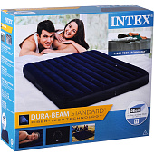 Intex Кровать надувная Classic downy (Fiber tech) Кинг,1,83м x 2,03м x 25см, 64755 Intex Кровать надувная Classic downy (Fiber tech) Кинг,1,83м x 2,03м x 25см, 64755