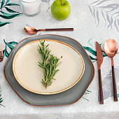  Скатерть (рогожка) 144х220 Доляна Tropics 7533956 