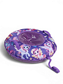 Тюбинг – ватрушка «Лошадка», диаметр чехла 80 см, фиолетовая, Winter Star Тюбинг – ватрушка «Лошадка», диаметр чехла 80 см, фиолетовая, Winter Star