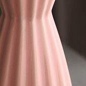  Ваза настольная «Пардис», h=24 см, цвет розовый, керамика, 1 сорт, Иран 