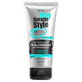 Гeль-стайлинг для укладки волос Белита Витэкс Keratin Pro Style с эффектом памяти экстрасильная фиксация, 150мл