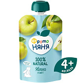  Пюре ФрутоНяня Яблочное или Грушевое натуральное 90г 