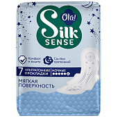  Прокладки гигиенические Ola Silk Sense Ultra Night с мягк.поверхностью 7шт 