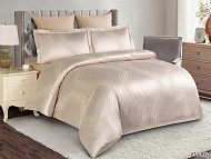 Комплект постельного белья Cleo Royal Jacquard, семейный, 4 наволочки, жаккард, 41/034-RG Комплект постельного белья Cleo Royal Jacquard, семейный, 4 наволочки, жаккард, 41/034-RG
