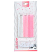 Набор свечей 12 шт. "Rosy glow", (9 см) Набор свечей 12 шт. "Rosy glow", (9 см)