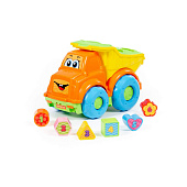 Игрушка развивающая сортер Полесье Автомобиль-самосвал, 87997 Игрушка развивающая сортер Полесье Автомобиль-самосвал, 87997